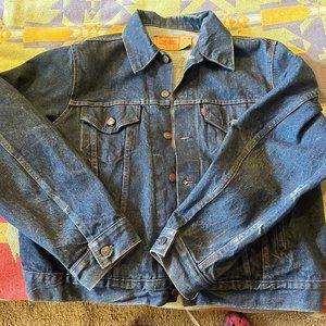 Vintage Levi Jean Jacket = 70506-0216 Size 46